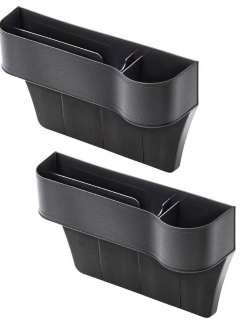 Set of 2 Car Wedge Cup Phone Snack Holders